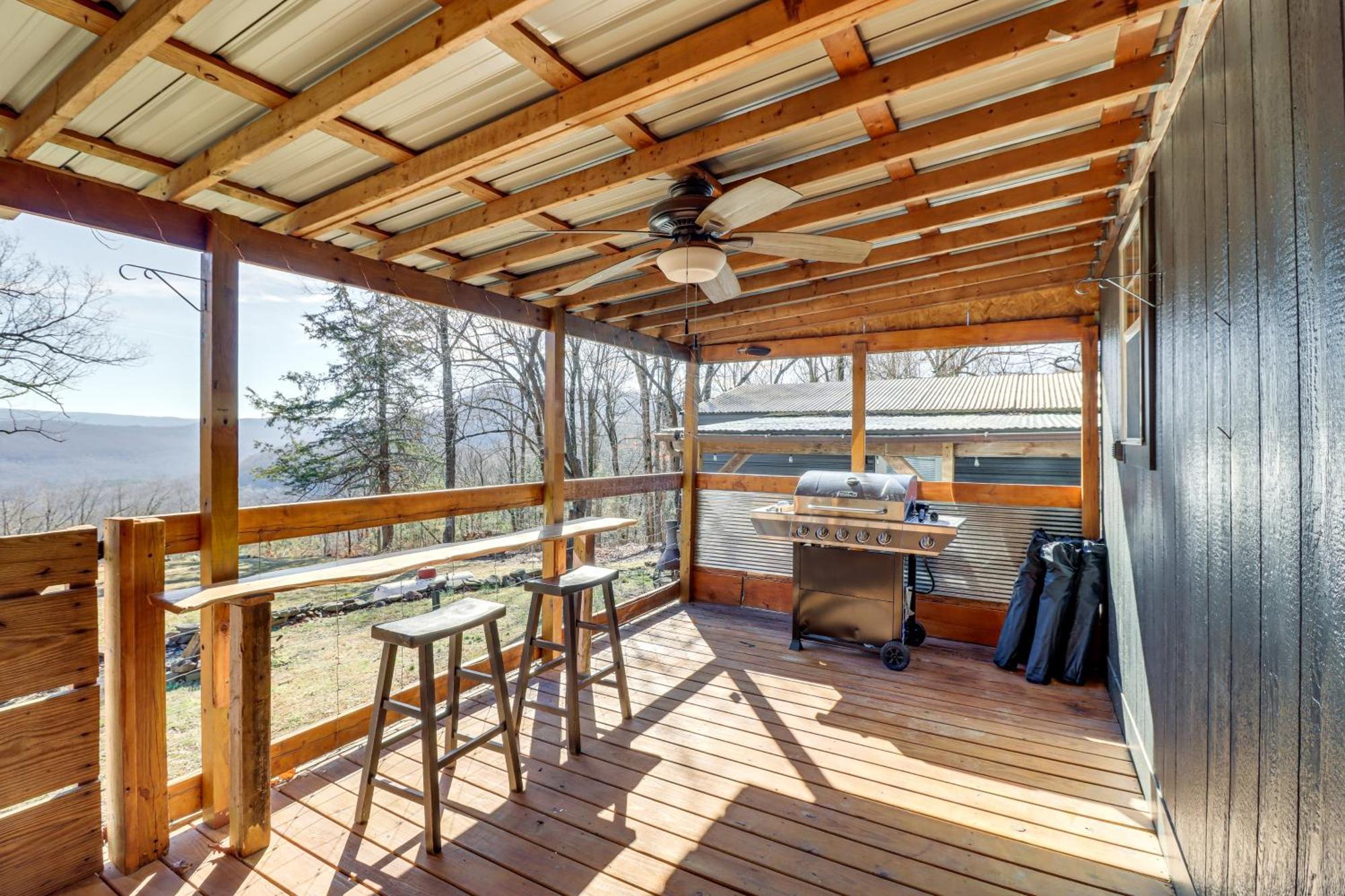 Jasper Cabin With Fire Pit, Grill And Mountain Views! Exterior photo